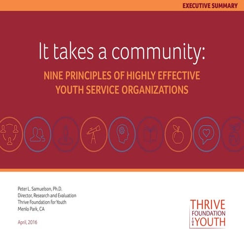 It takes a community slideshow