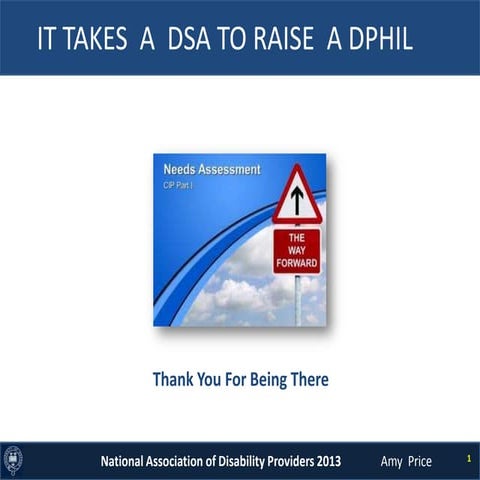 It Takes a DSA to Raise a Graduate