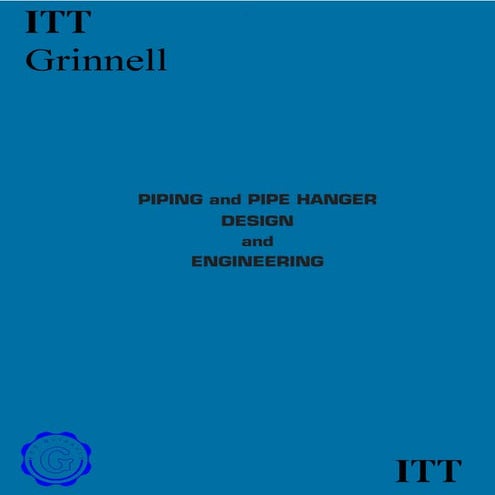 Itt grinnell pipe hanger design & engineering 2008 