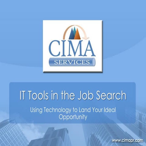 IT Tools for the Job Search