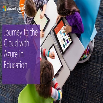 Next Level Learning IT Track - Journey to the Cloud with Azure in ...