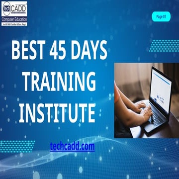 Best 45 Days Industrial Training in Jalandhar | PPTX