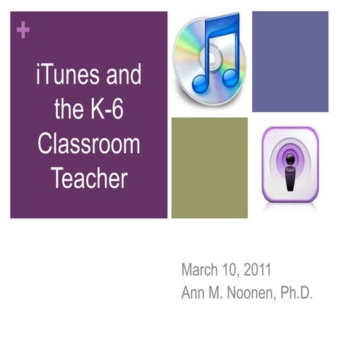 iTunes for K-6 Teachers