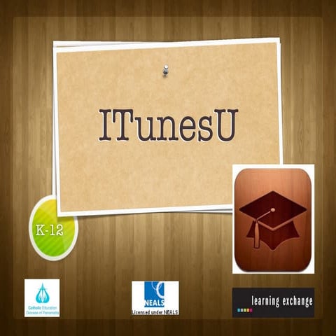 iTunesU: a learning platform for schools