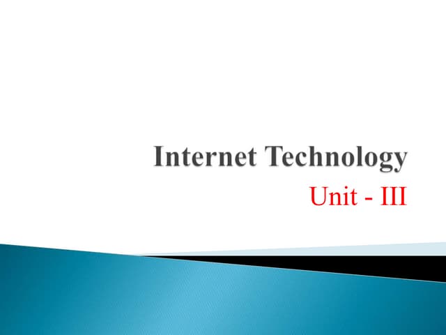 IT Unit III.pptx