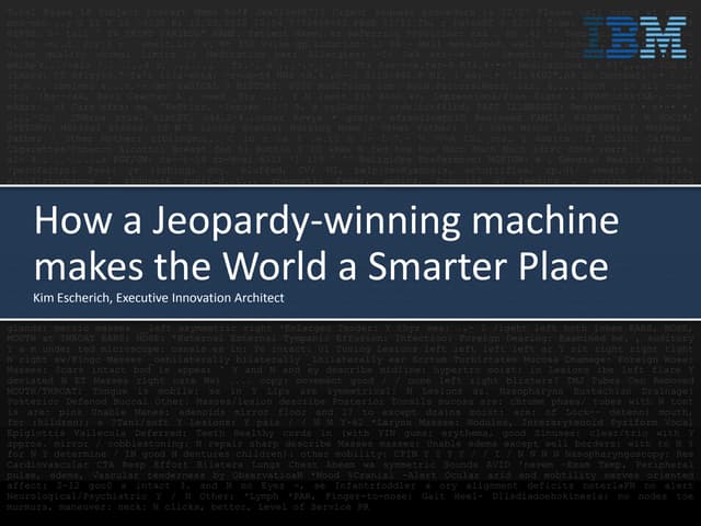 How a Jeopardy-winning machine makes the World a Smarter Place