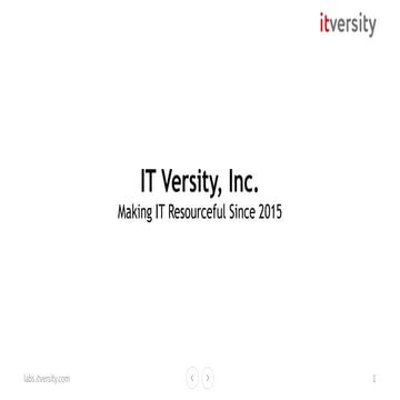 Itversity