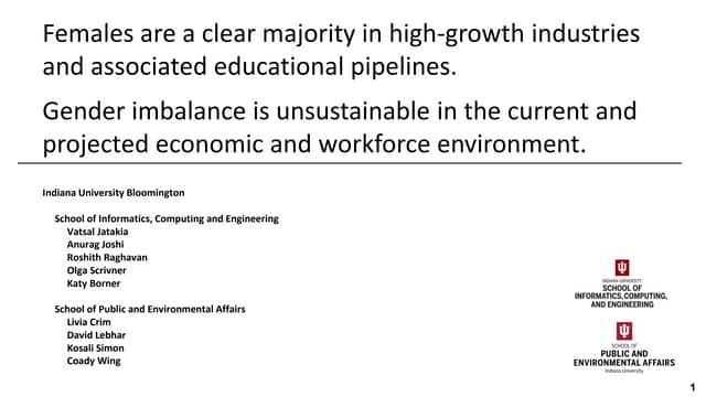 Gender Disparity in Employment and Education