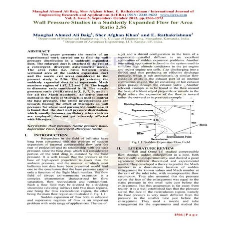 Measurement of Flow Rate and Impact Force on Different Vanes through ...