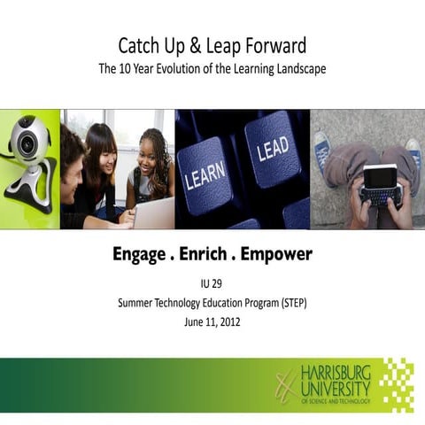 Catch Up and Leap Forward: The 10 Year Evolution of the Learning Landscape
