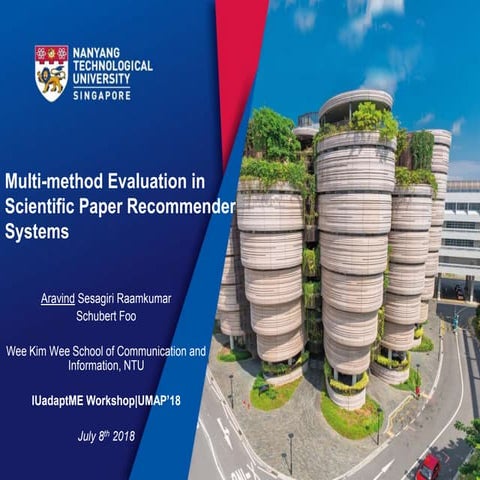 Multi-method Evaluation in Scientific Paper Recommender Systems