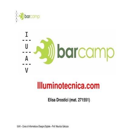 Iuavcamp presentazione