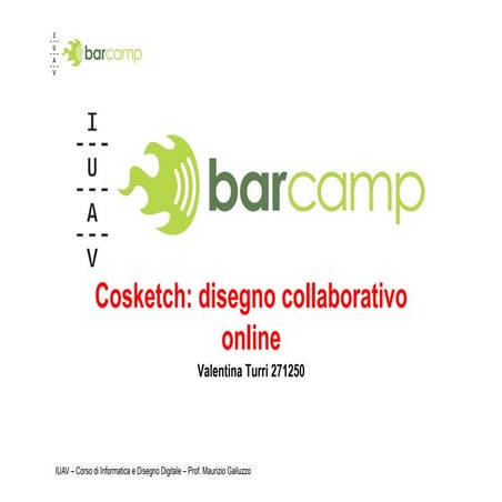 Iuav camp presentazione 3