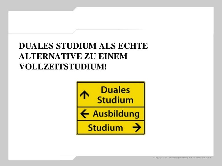 Duales Studium Alternative Zum Vollzeitstudium