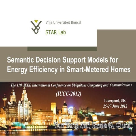 Semantic Decision Support Models for Energy Efficiency in Smart-Metered Homes