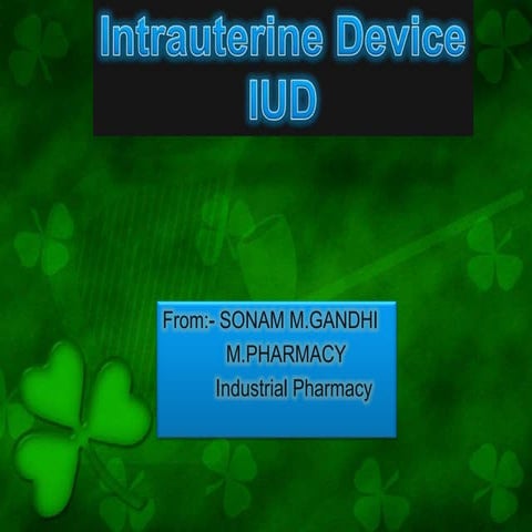 Iud (Intrauterine device)