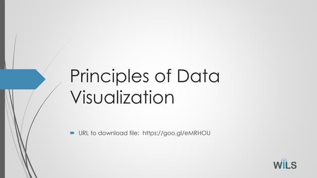 Principles of Data Visualization