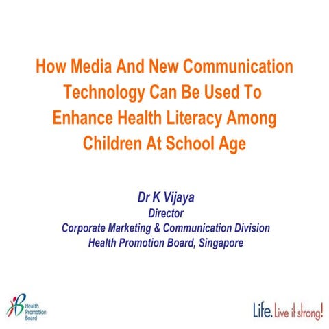 New Media in Health Promotion
