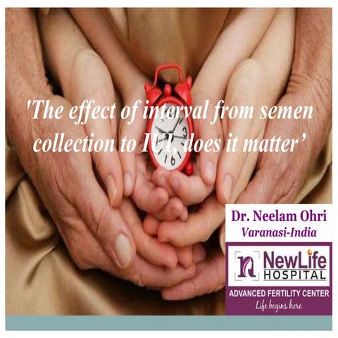 TThe effect of interval from semen collection to IUI, does it matter