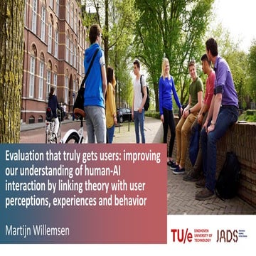 IUI Step-hai 2025 workshop Keynote by Martijn Willemsen