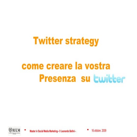 Building Followers on Twitter