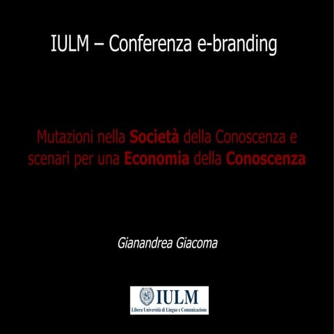  Knowledge Governance IULM - 2