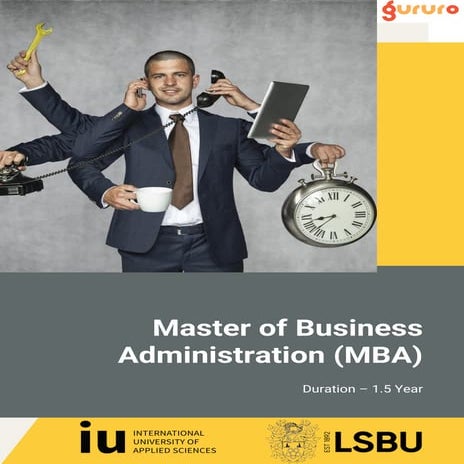 IU Univesity LSBU MBA