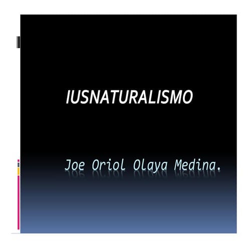 Iusnaturalismo