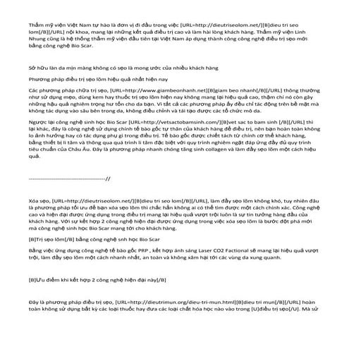 đIểu trị seo lom, giảm béo nhanh