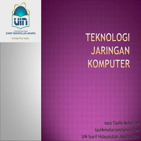 Pengenalan Jaringan Komputer