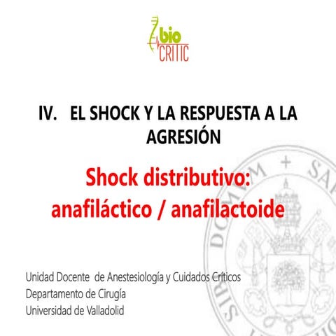 Iv.5. shock anafilactico