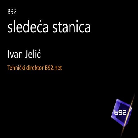 B92 - Sledeća stanica