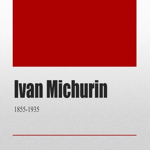 Ivan Michurin
