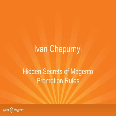 Hidden Secrets of Magento Price Rules