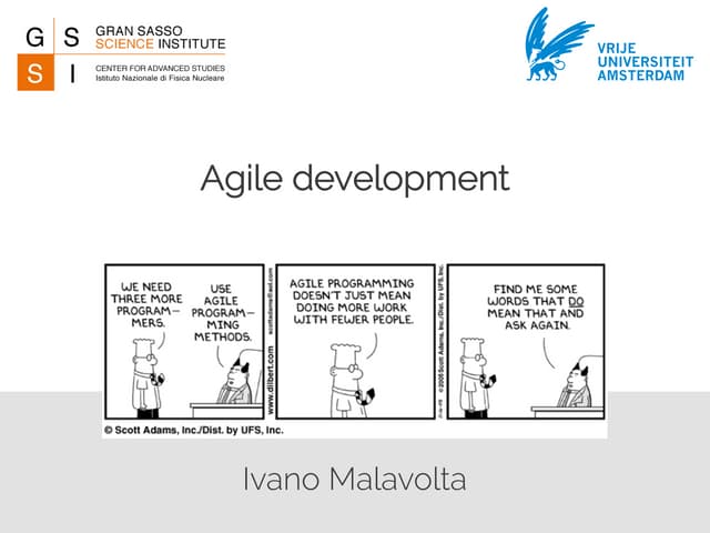 [2017/2018] Agile development