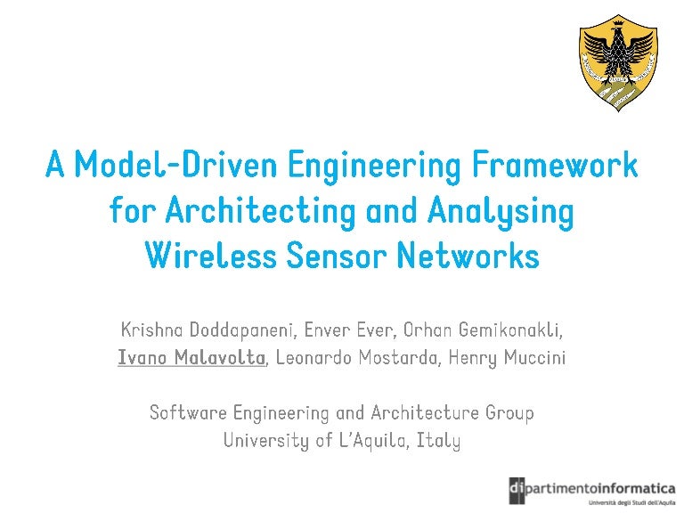 A ModelDriven Engineering Framework for Architecting and Analysing W…