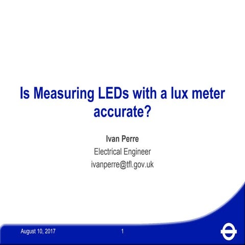 Are you confident with your LUX Meter? 