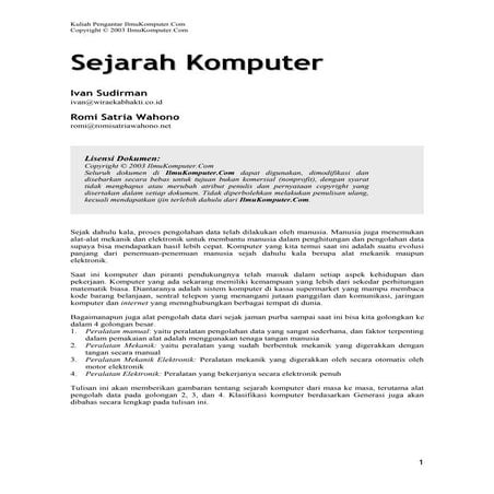 sejarah komputer
