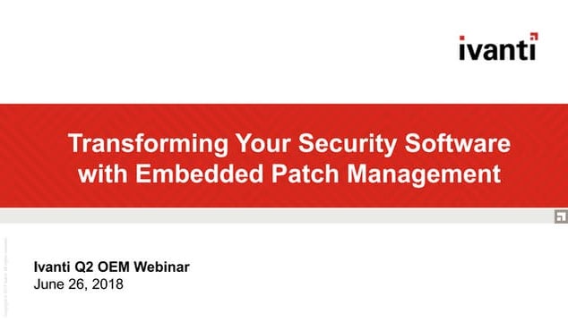 Transforming your Security Products at the Endpoint