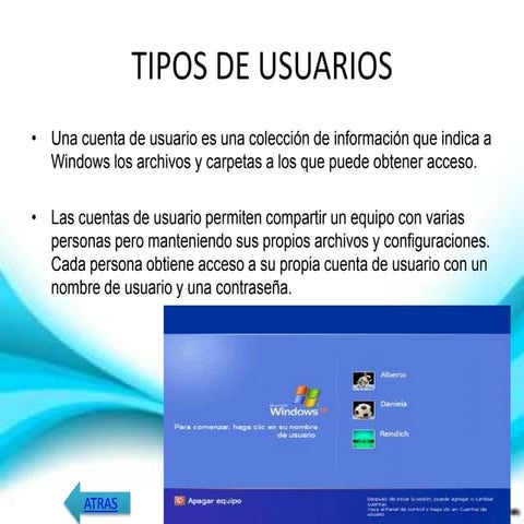Tipos de usuario | PPT
