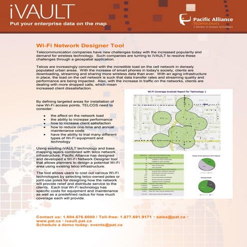 Web GIS Application: IVAULT Wi-Fi