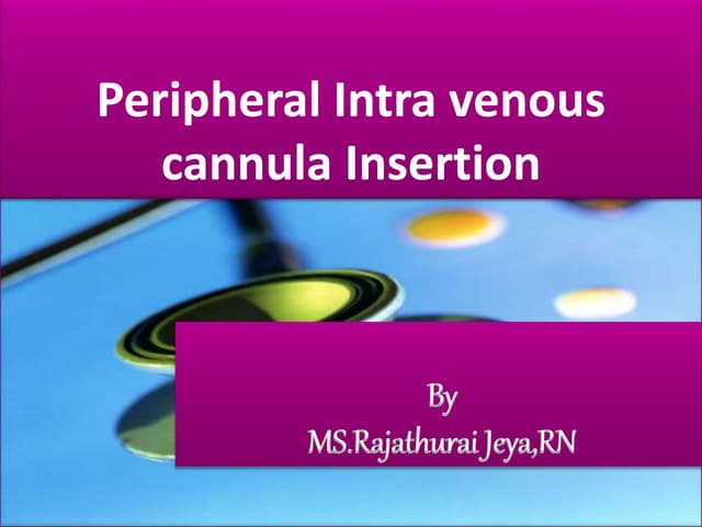 Introduction to the Visual Infusion Phlebitis (VIP) score | PDF