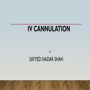 IV Cannulation structure, steps ,easy method. Please follow this steps in iv ...