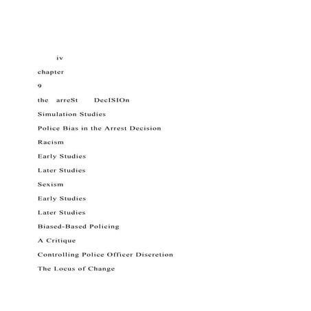 Police discretion paper | DOCX