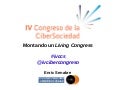 IV Congreso CiberSociedad