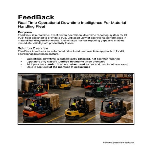 Real-Time Operational Downtime Intelligence for Material Handling ...