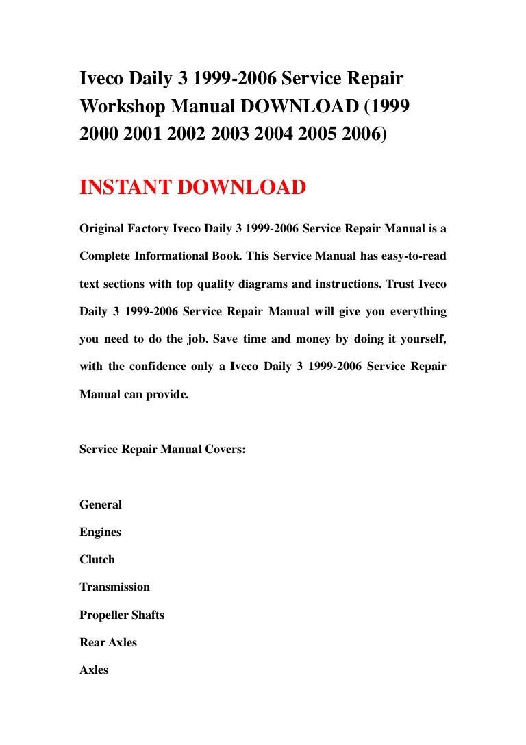 1999 Isuzu Rodeo Service Repair Workshop Manual Download | 2019 Ebook  Library