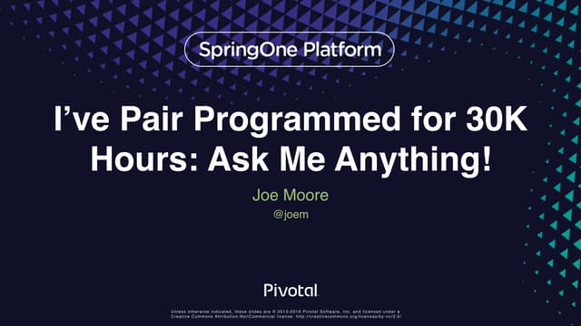 I've Pair Programmed for 30,000 Hours: Ask Me Anything!