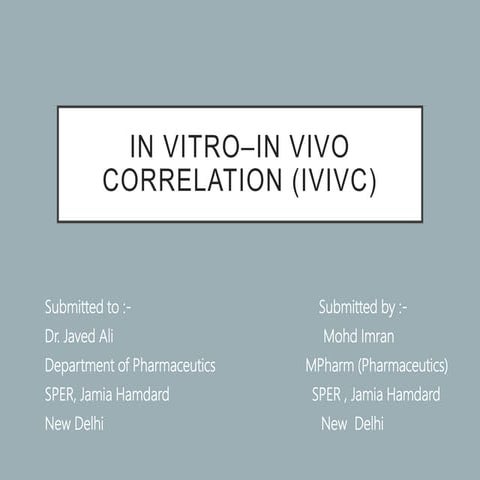 IVIVC