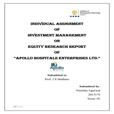 Iv m equity research report_apollo hospitals_2013173